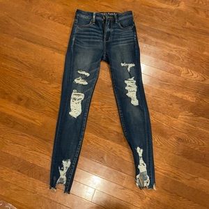 American eagle high waisted jeans
